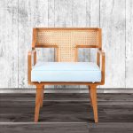Solid Teak Wood Aksara Armchair Furniture Supplier