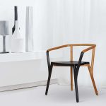 Solid Teak Wood Bitten Armchair Furniture Supplier