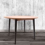 Solid Teak Wood Curve Table Furniture Supplier