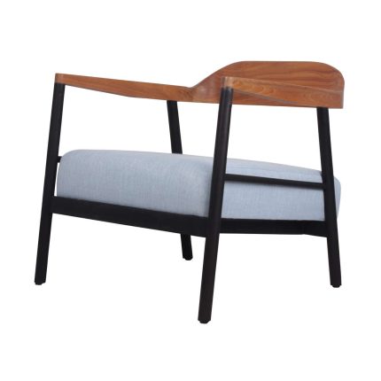 Solid Teak Wood Mid Century Armchair Furniture Supplier