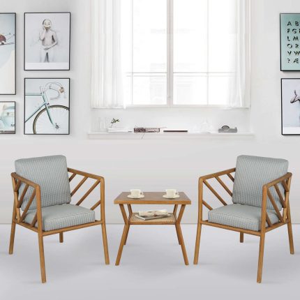 Solid Teak Wood Oneroi Armchair Furniture Supplier