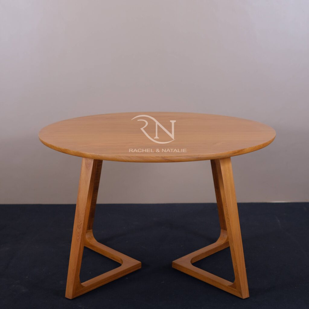 Supplier of Anya Round Table Furniture Teak Wood
