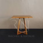 Solid Teak Wood Lea Small Dining Table Furniture Supplier
