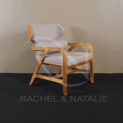 Solid Teak Wood Lopez Arm Lounge Chair Furniture Supplier