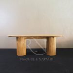 Solid Teak Wood Marbella Oval Dining Table Furniture Supplier