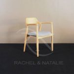 Solid Teak Wood Natania Side Chair Furniture Supplier