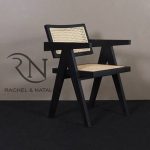 Solid Teak Wood Sabastian Rattan Arm Chair Furniture Supplier