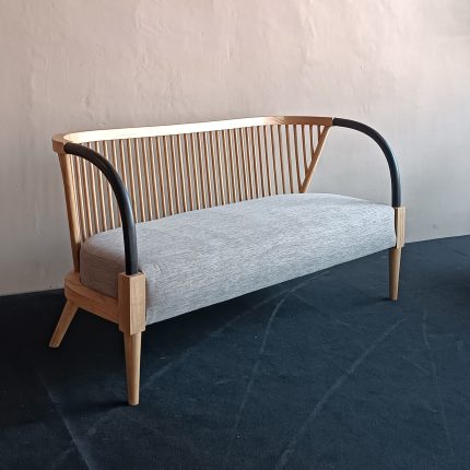 Heritage Sofa 2 Seater made of solid teak wood