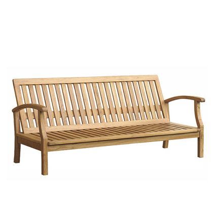 Long Teak Garden Furniture Bench Supplier