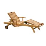 Moses Teak Garden Furniture Lounger Supplier