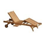 Moses Teak Garden Furniture Lounger Supplier