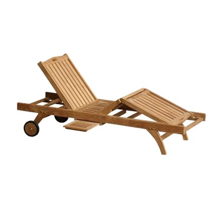 Moses Teak Garden Furniture Lounger Supplier