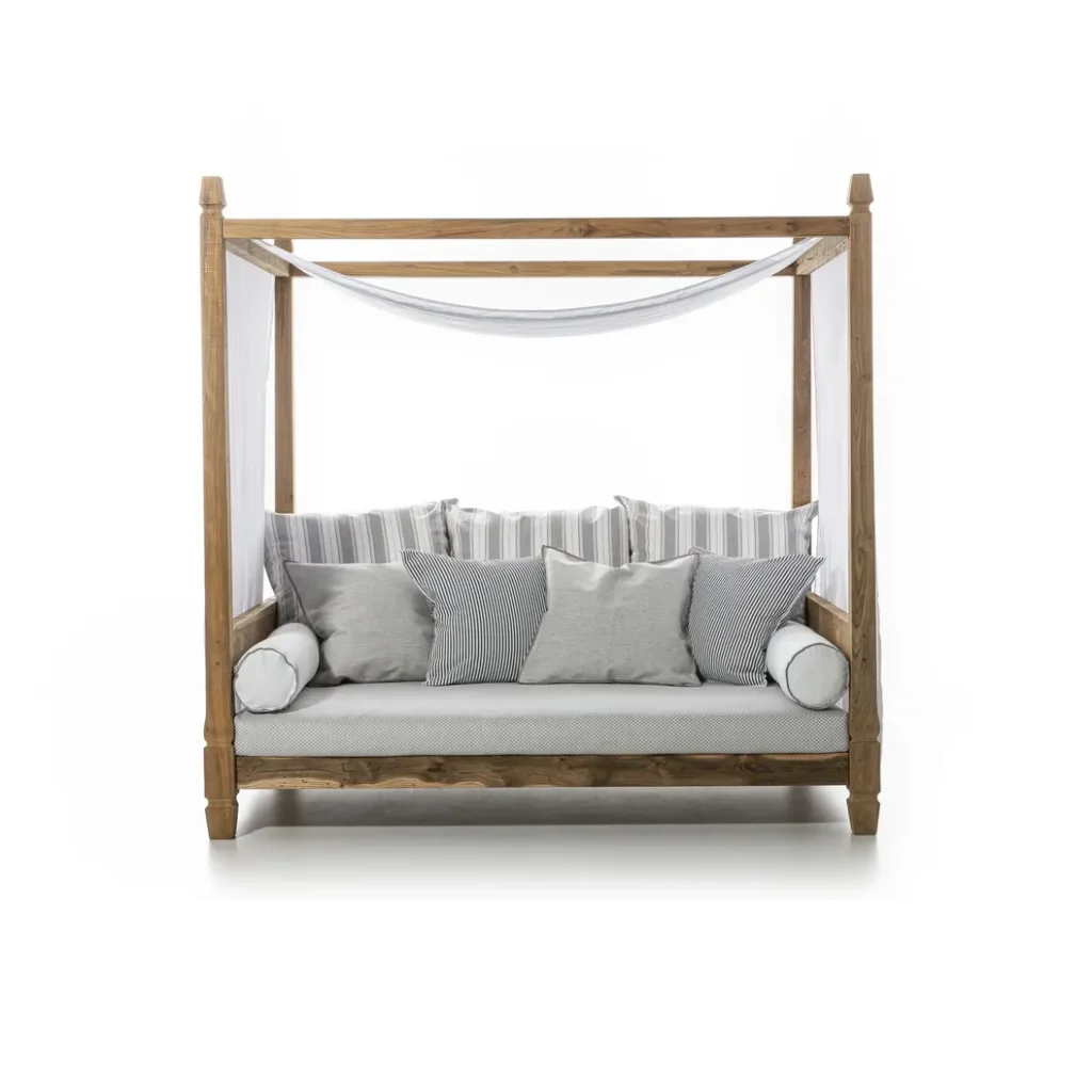 Jeco Teak Garden Canopy Furniture Sofa
